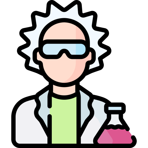 Comic of scientist like Rick